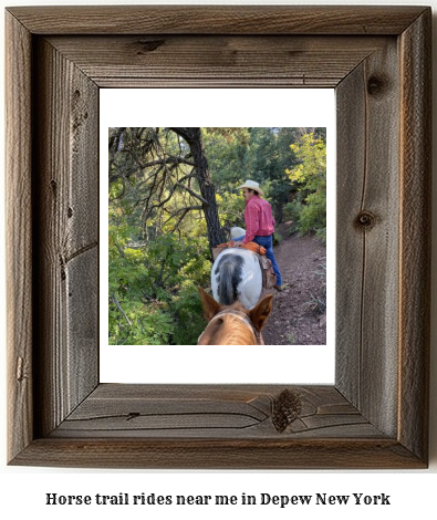 horse trail rides near me in Depew, New York